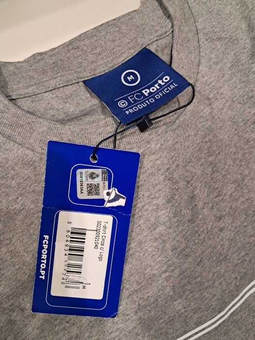 T-shirt FCporto cinzenta M