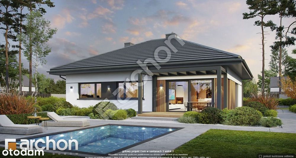 Dom jednorodzinny 118 m2, 4 pokoje, działka 913m2, 0%Pcc, STAN SUROWY