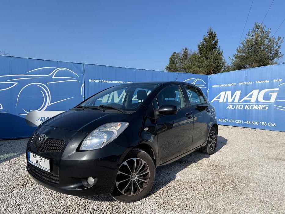 Toyota Yaris Książki*2xKluczyk*Tablet*Radio*Klima*Opony*Gwarancja w cenie*