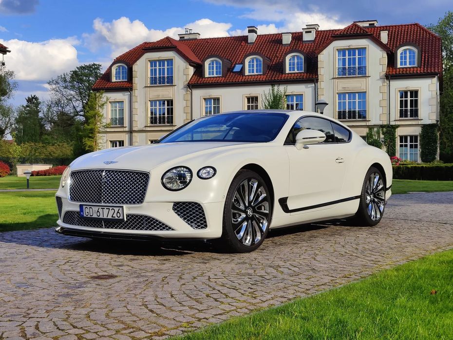 Bentley Continental GT Bentley Continental GT V8 • Glacier White • VAT 23%
