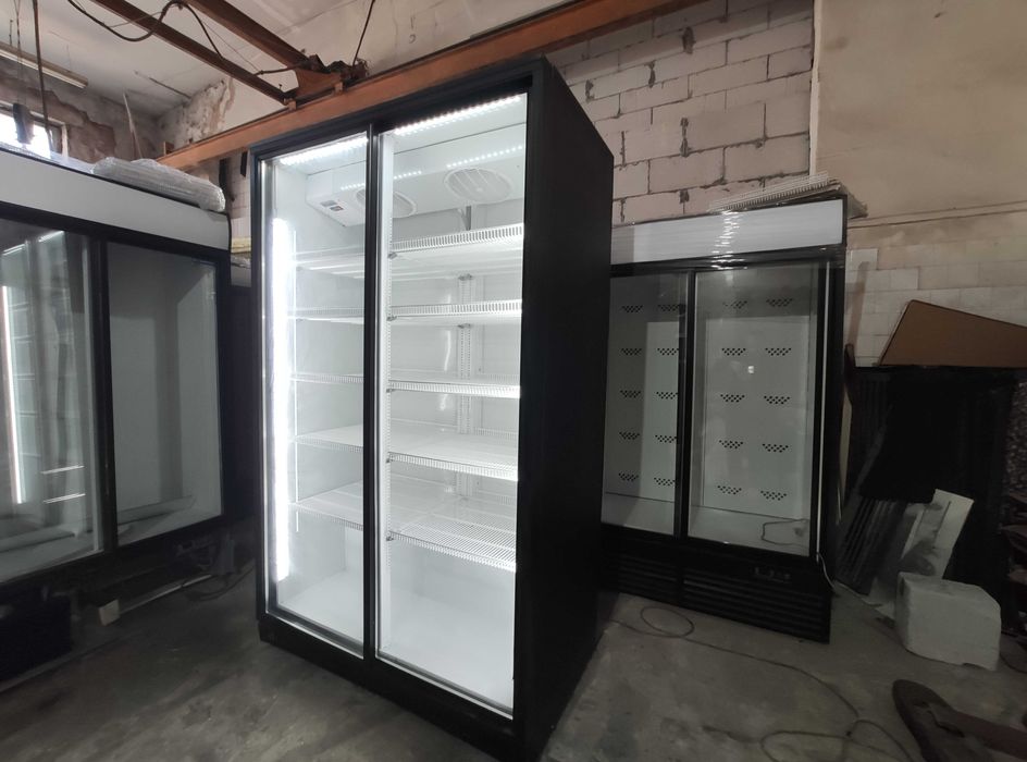 Холодильні шафи вітринні Klimasan S1200 SC Чорний. Є сервіс! +Оренда