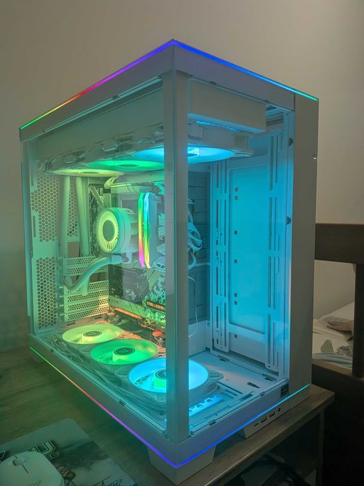 Świetny custom PC All-White | Ryzen 9 7900X / 32GB DDR5 / X670E |