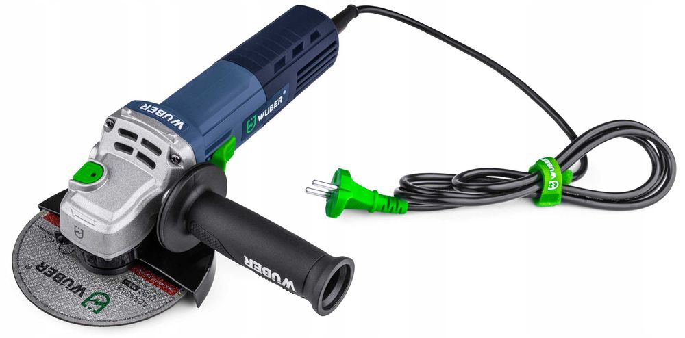 Szlifierka Kątowa Diax Mocna Kątówka + 10 Tarcz 125 Mm Zestaw Wuber