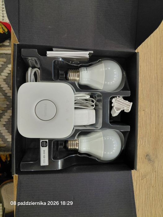 Zestaw podstawowy Philips Hue STARTER KIT 2xE27/9,5W+mostek (HUE bridge)