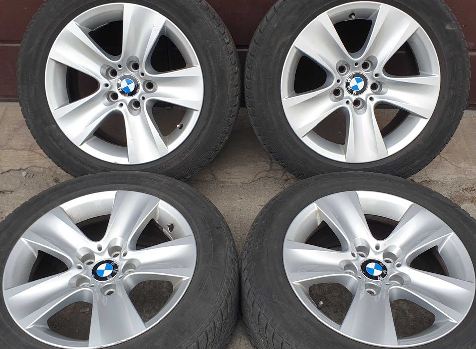 Alufelgi BMW 17 5x120 8J ET 30 czujniki 5 F10 F11 3 oryginalne