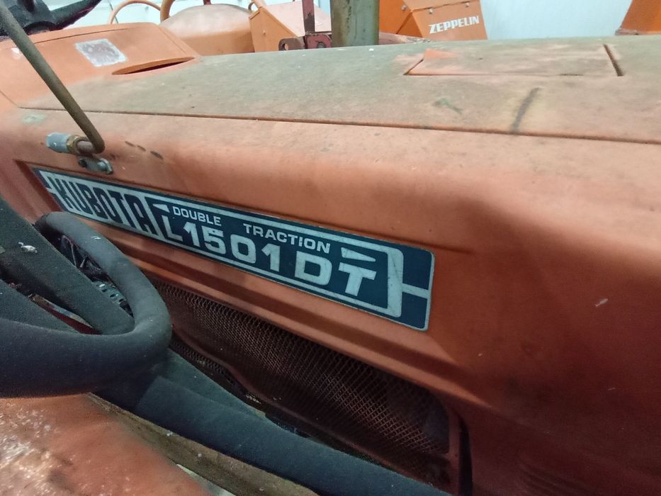 Kubota 1501DT 4x4 + Alfaias