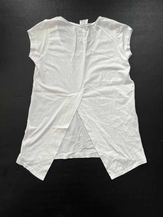 bluzka z krótkim rękawem i rozcięciem na plecach Zara rozm. M