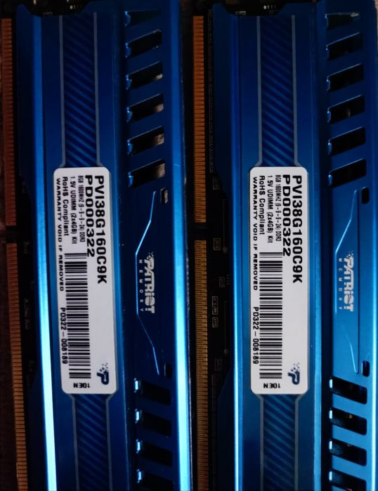 ОЗУ Patriot Viper 3 (DDR3 2x4GB 1600MHz)