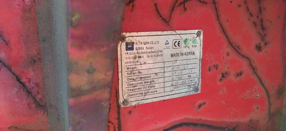 Młot hydrauliczny – Seba 1000 nr 05F02HL