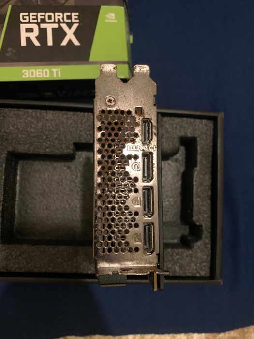 MSI Ventus 2x Nvidia Geforce RTX 3060 TI [Avariada]