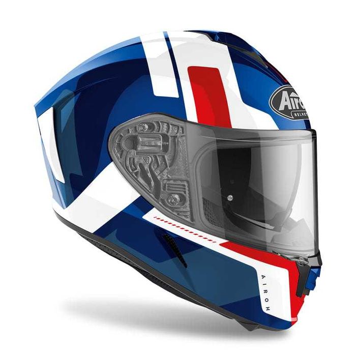 Kask Airoh Spark Shogun Blue/Red Gloss rozmiar L