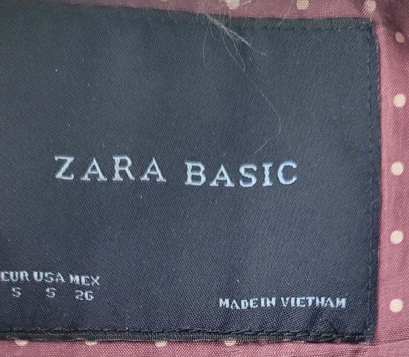 Marynarka ZARA BASIC 36 beżowa , aktualne.