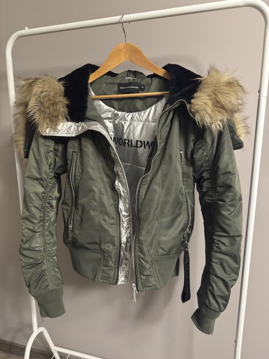 Green Aviator bomber M racer worldwide