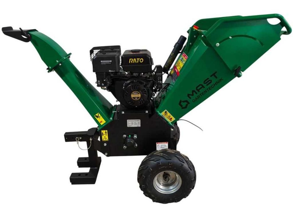 Подрібнювач гілок Щепоріз Садовий подрібнювач деревини Дроворуб Шредер