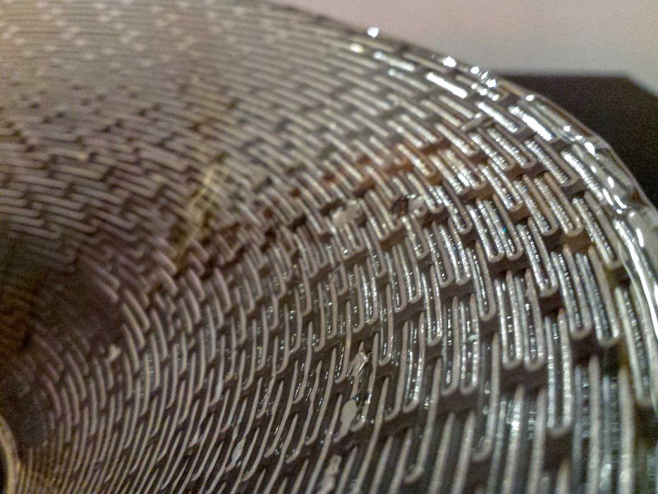 Szkalna misa. Owocarka. PRL ?. Vintage