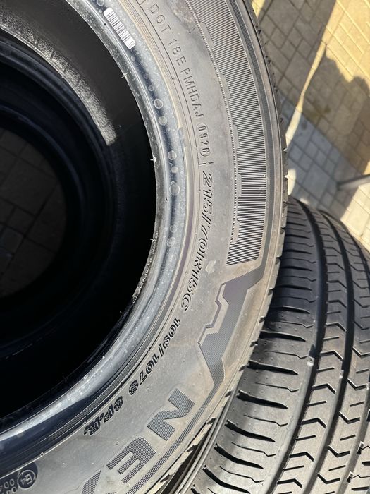 Nowe Opony Nexen 215/70 R15C 109/107S – komplet 4 szt. – przebieg tylko 900 km
