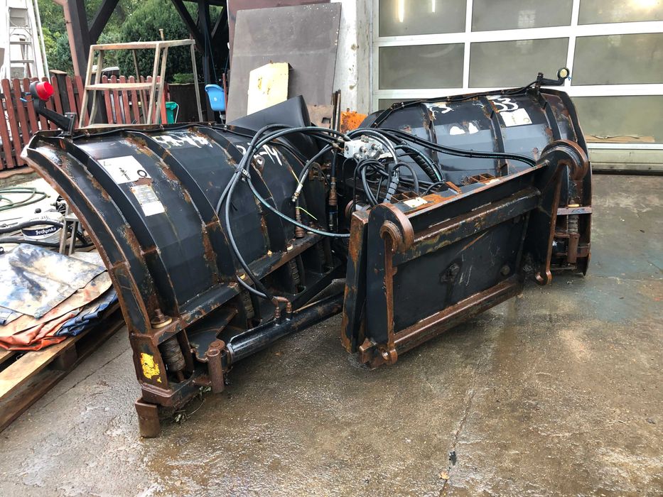Pług do śniegu Tellefsdal odśnieżny regulowany V hydrauliczny śnieżny