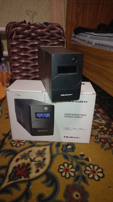 ИБП Qoltec Monolith 1000VA 600W