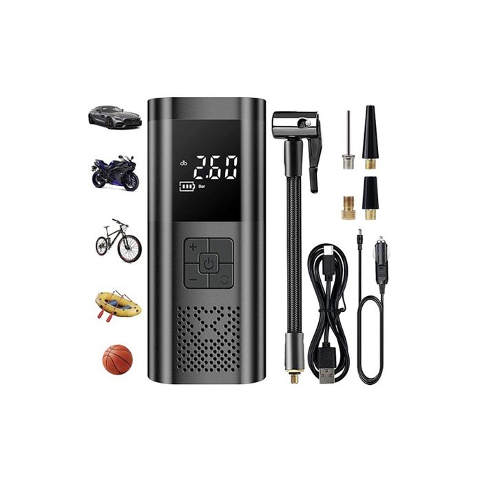Compressor de Ar Portátil Digital