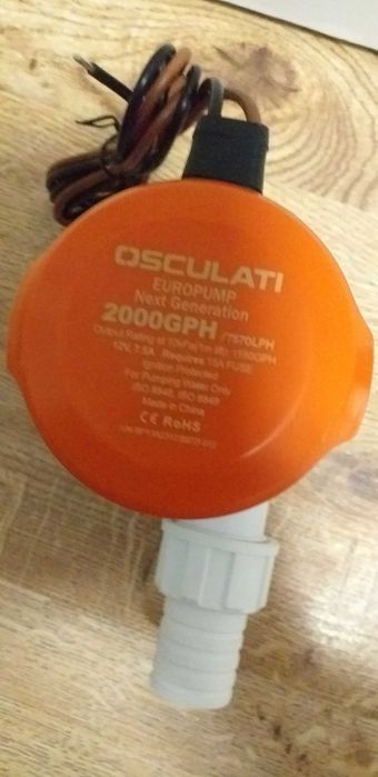Nowa pompa osculati 2000GPH