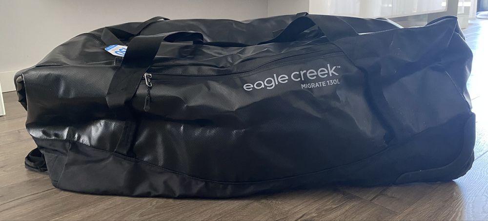 Torba podróżna  Migrate Wheel Duffel 130L Black