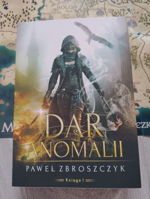 Dar Anomalii księga I i księga II + dodatki Paweł Zbroszczyk
