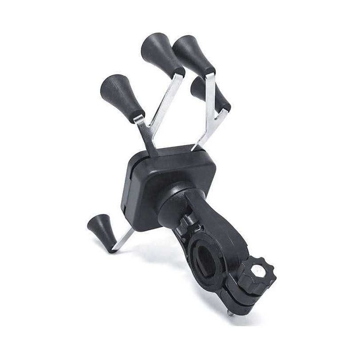 Suporte telemóvel garras 6 pontos fixação moto cafe racer