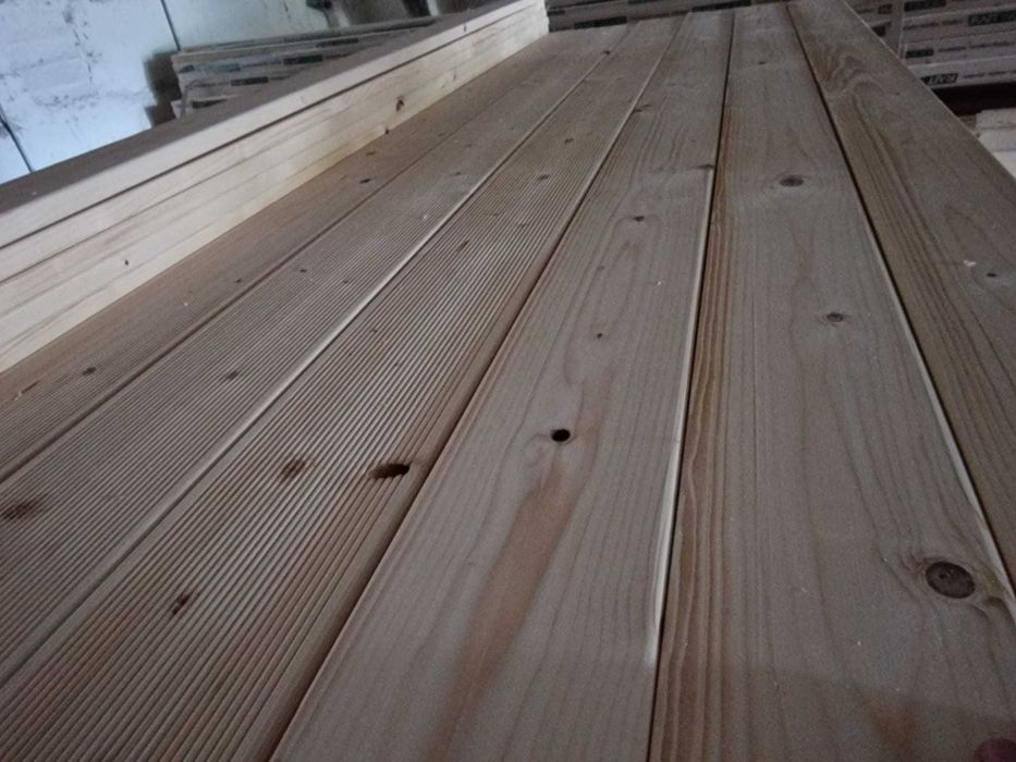 Deska tarasowa świerk 24x145x2500 klasa BC