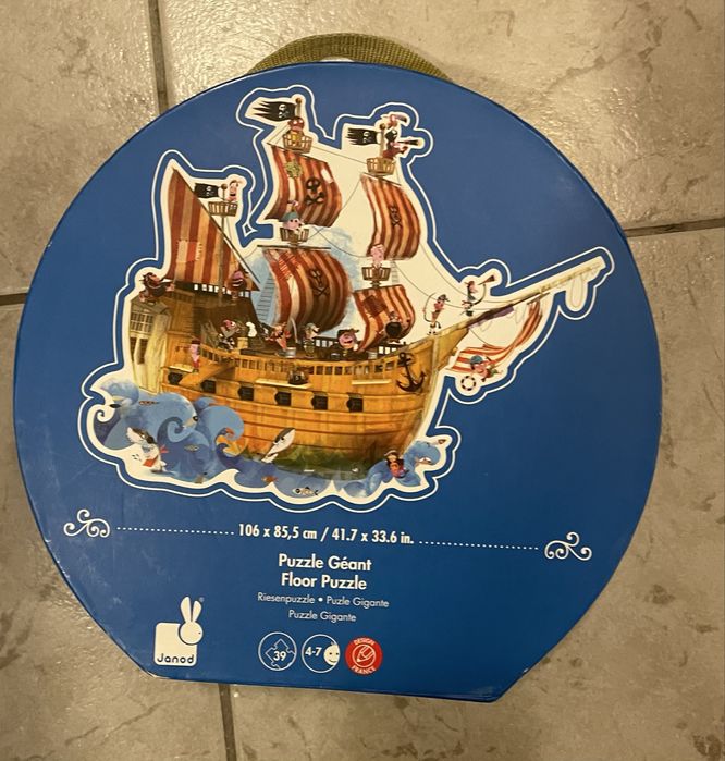Janod puzzle Statek Piracki