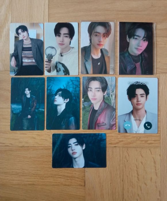 Enhypen Sunghoon Walk The Line Japan POB Lightstick Dark Blood