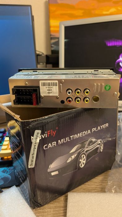 (НА ЗАПЧАСТИНИ, або ЗАМІНА ДИСПЛЕЯ) 1Din мультимедійний плеєр CarPlay Android AUTO, сенсорним екраном, універсальний 6,86-дюймовий
