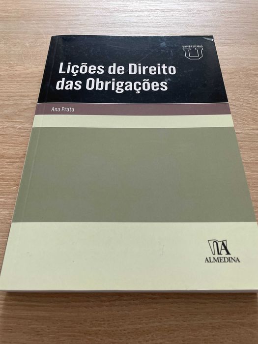 Lições de Direito das Obrigações - Ana Prata