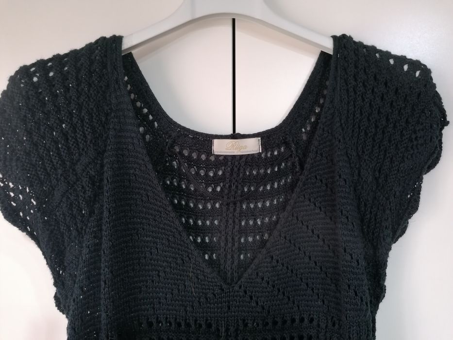 Vestido preto da Ruga