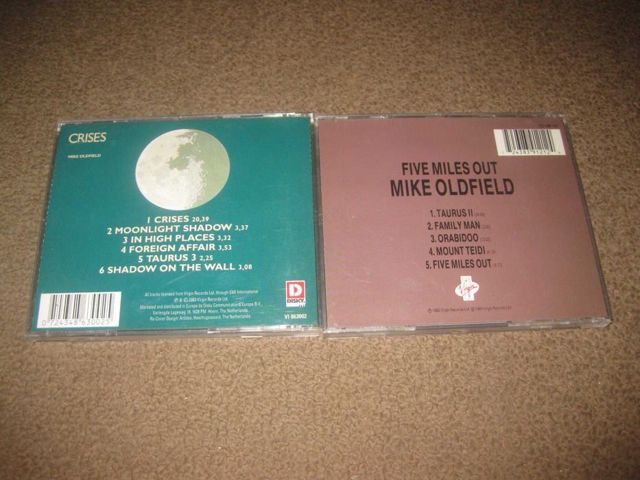 2 CDs do "Mike Oldfield"