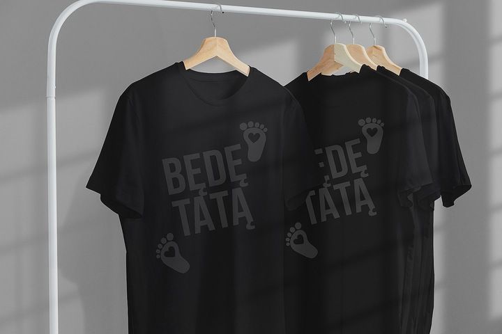 T-shirt Dzień Ojca Taty Będę Tatą 2xl Jakość