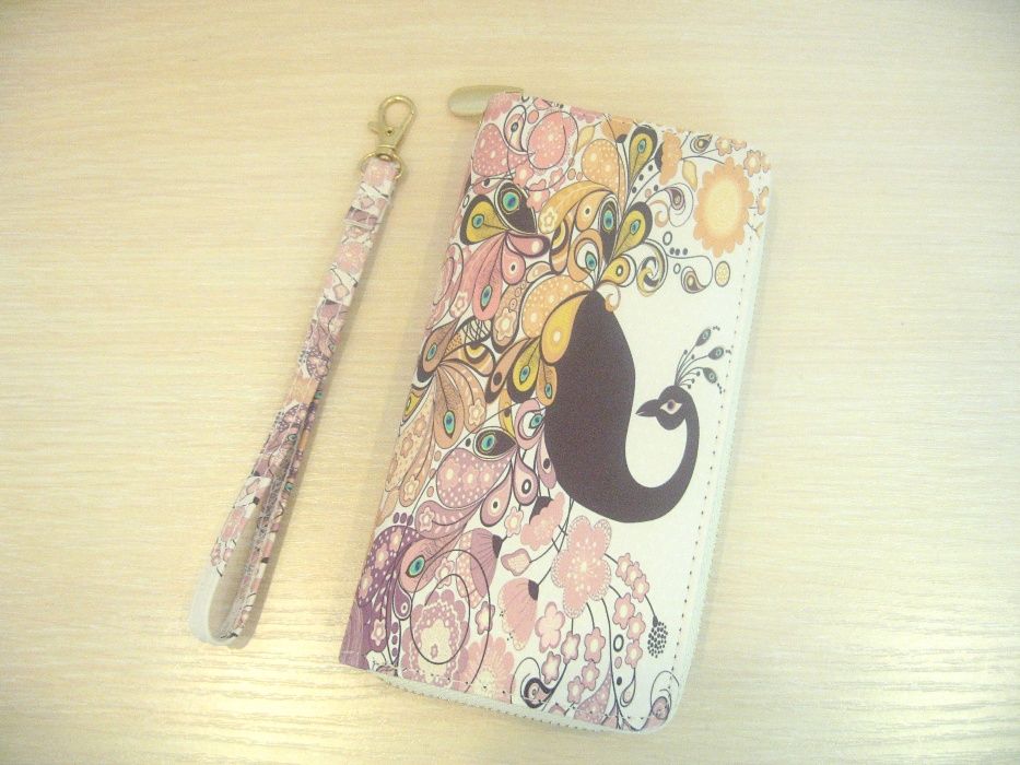 Женский кошелек (клатч, портмоне) GELAREN с оригинальным принтом