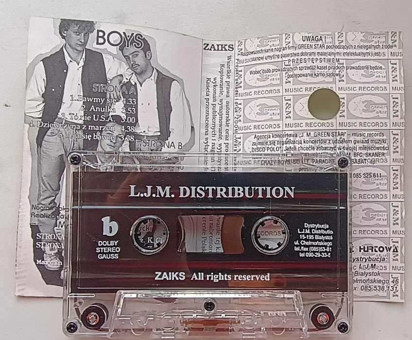 Boys "Bawmy się" (Green STar GS 27)