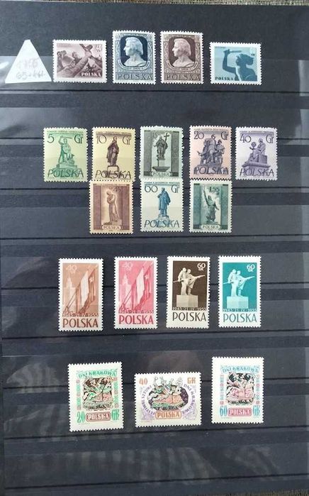 Polska 1955 rocznik 1955** czyste pełny 65zn+4bl