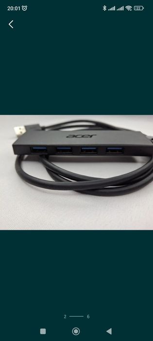 Концентратор Acer хаб 5-in-1