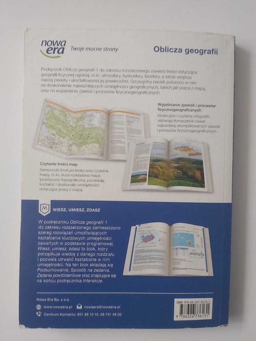 Oblicza geografii 1 zakres rozszerzony