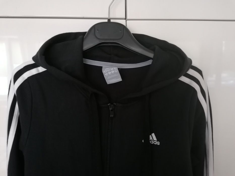 ADIDAS Performance essentials BLUZA czarna 36
