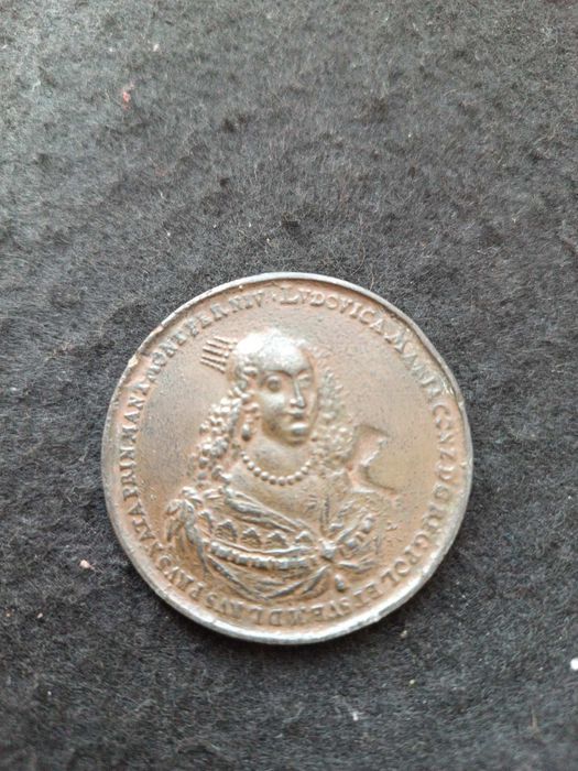 Настільна весільна медаль Владислав 4 Ваза.