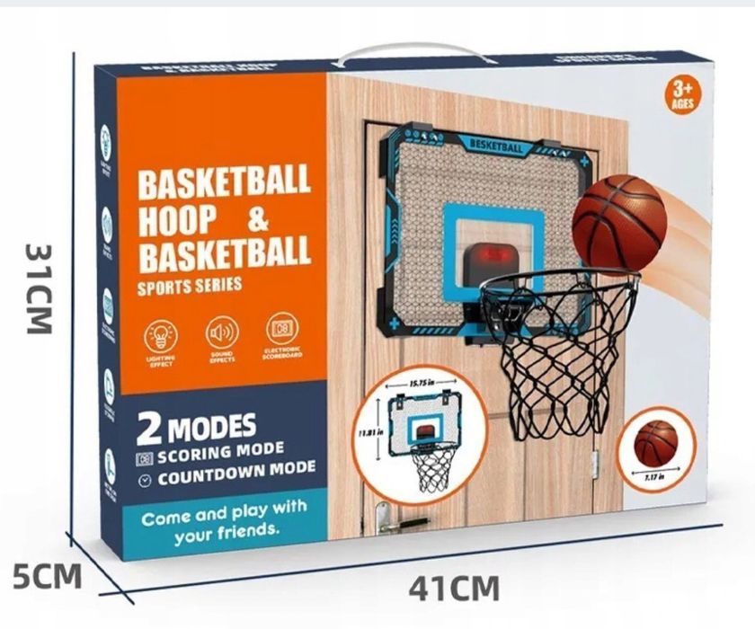 Nowy kosz tablica do koszykówki z licznikiem