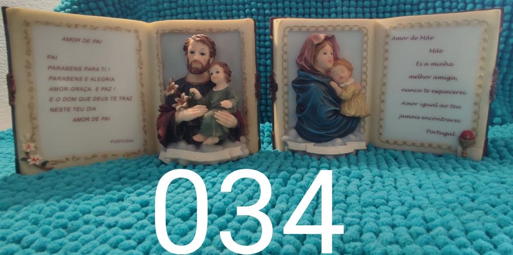 Vários artigos de decoração