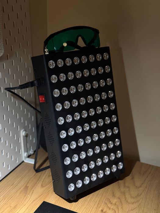 Czerwona Lampa Terapeutyczna LED 660nm 850nm 400W - światło Terapia