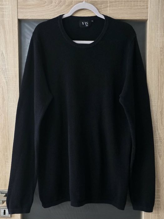 VRS czarna koszulka longsleeve rozmiar XXL długi rękaw