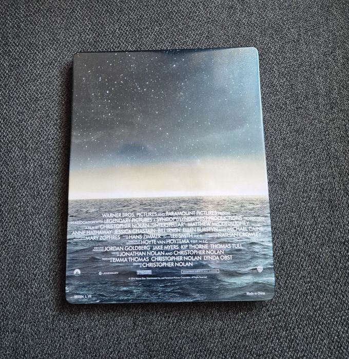Interstellar blu ray futurepack steelbook UNIKAT