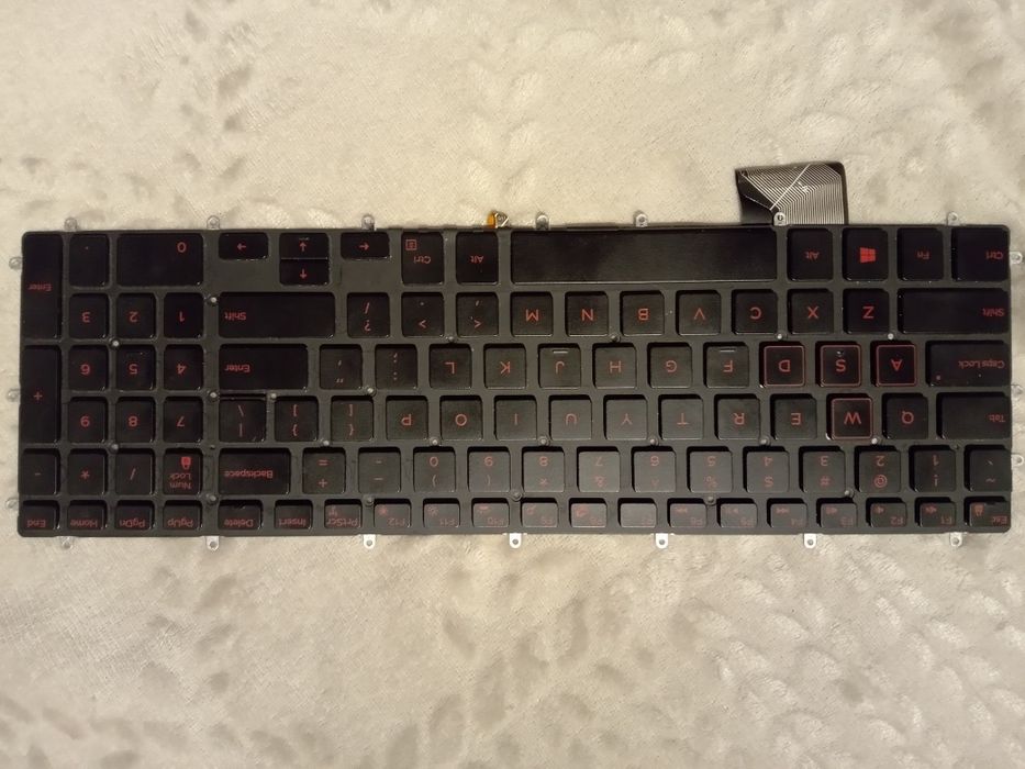 Switche przyciski klawiatury Dell G5 5587 czerwone