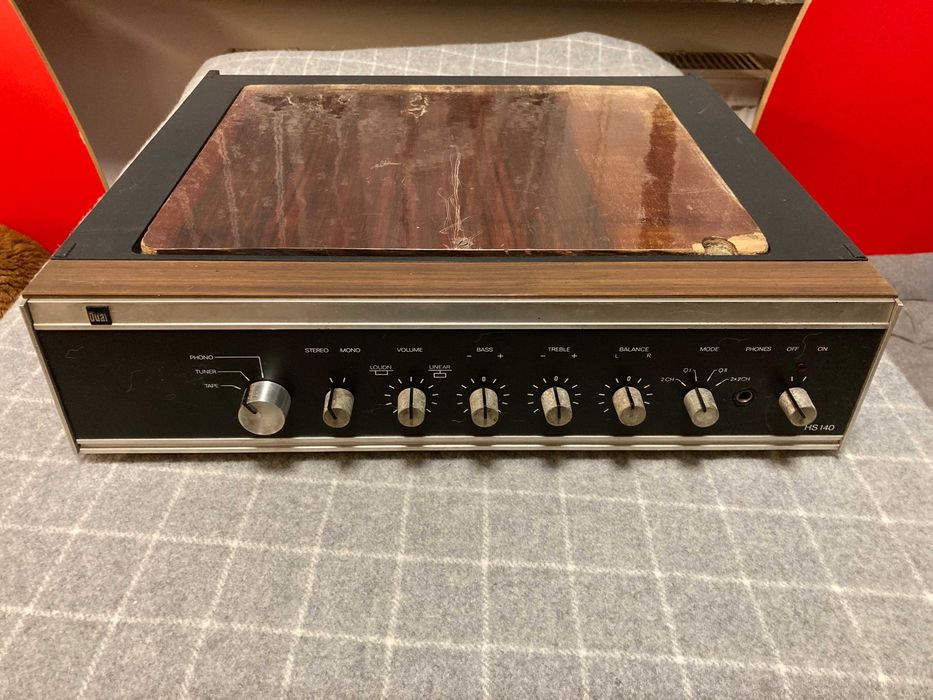 Wzmacniacz, odtwarzacz, gramofon Dual HS140