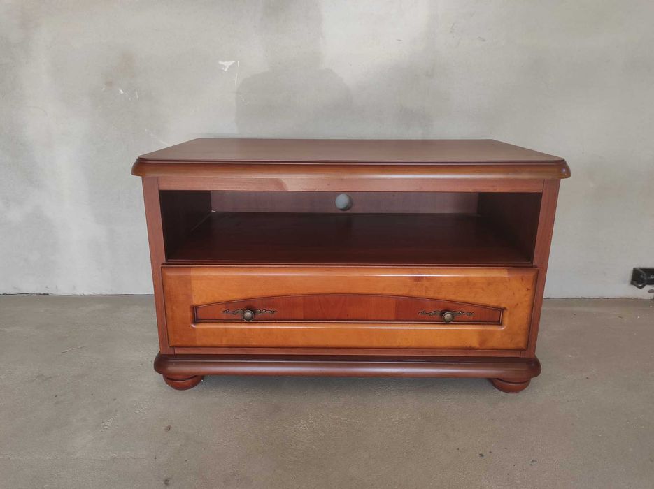 Piękna stylowa szafka RTV brw BAWARIA czereśnia stan bdb DOWÓZ WYSYŁKA